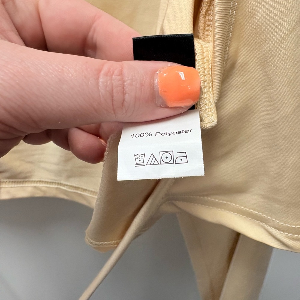 SHEIN Sz 2XL Curve Cream Wrap Cardigan - Picture 6 of 6